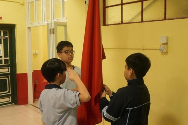 Flag Raising
